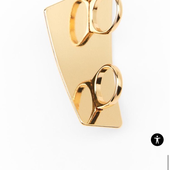 Ring Zara  gold  color. - Picture 2 of 3